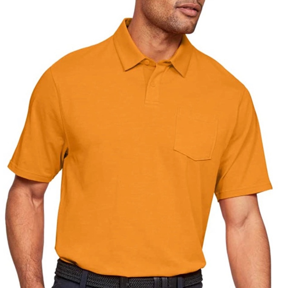 Under Armour Charged Cotton Scramble Golf Polo